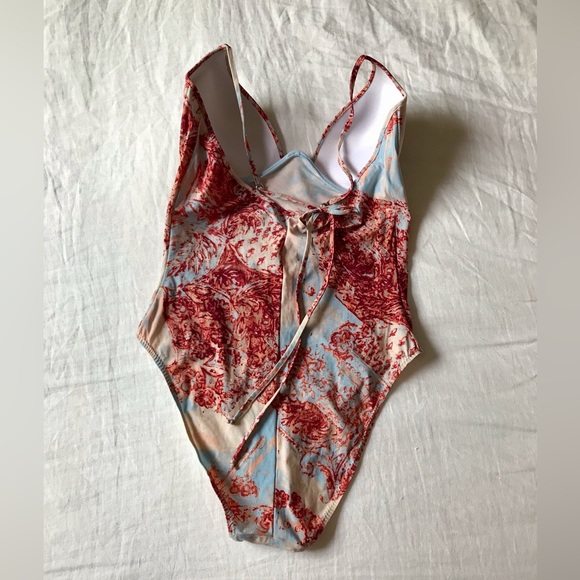 Pain de Sucre Cottagecore Toile Dream One-Piece Swimsuit - Picture 2 of 16